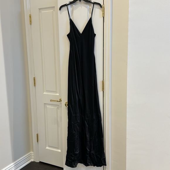 WORN ONCE - L’agence Perfect Black Slip dress - Picture 3 of 6
